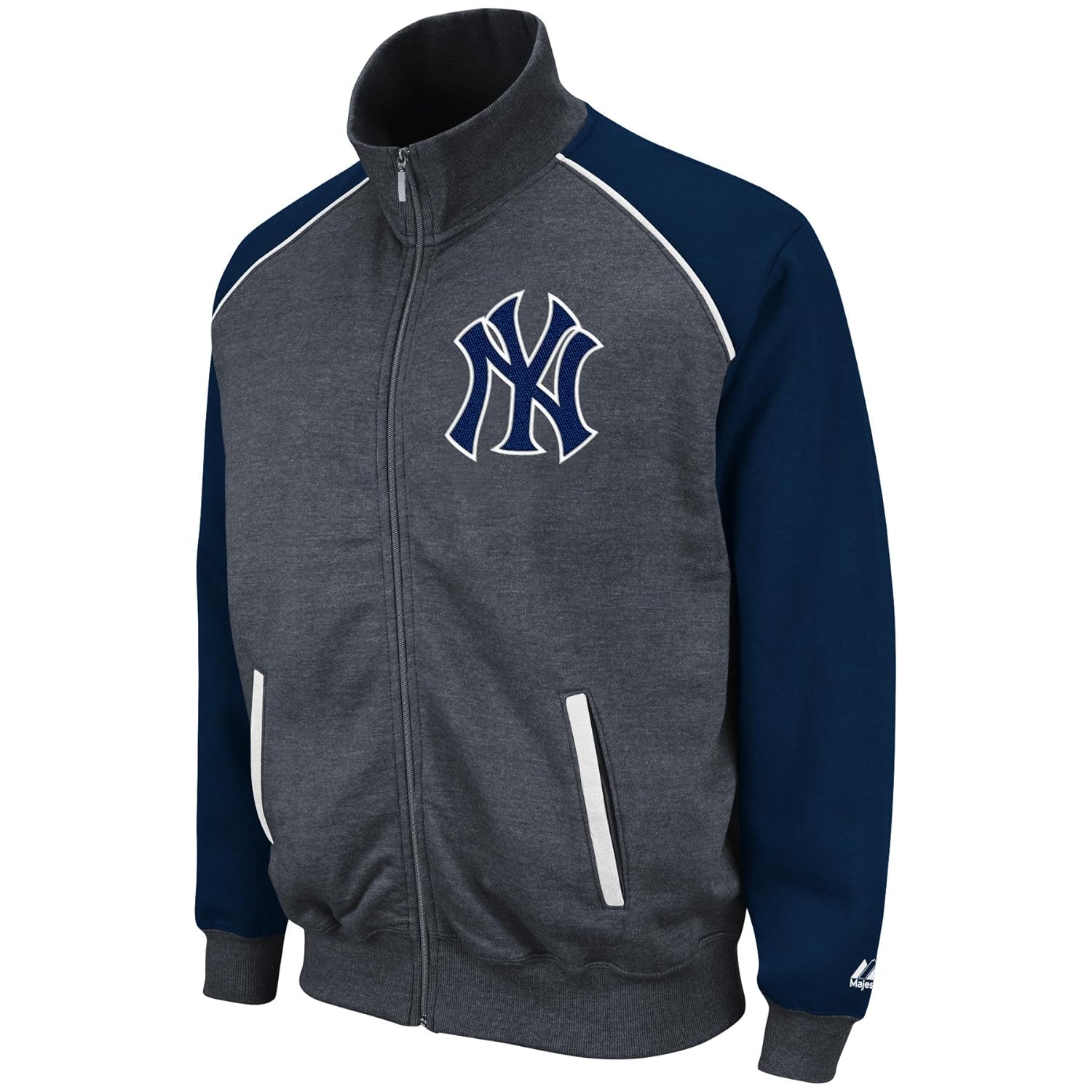 mlb 纽约扬基队传奇 convertible 领运动夹克 pro granite htr/ath